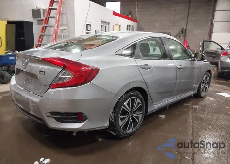 2018 Honda Civic Ex-T from USA, damaged, VIN JHMFC1F38JX030525